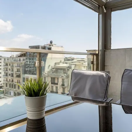 Skg Highline View In The Heart Of Apartment Thessaloniki